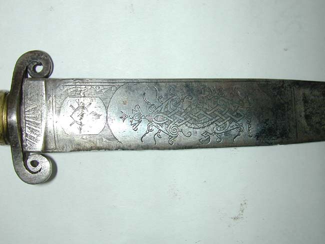 A Pre-Revolutionary War Knife, probably American made, circa 1750 — image 7