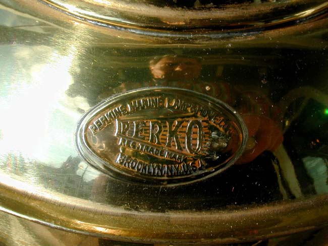 A Pair of Ship's Masthead Lamps, Electrified, made by PERKO (Perkins Marine Lamp Co.) circa 1930 — image 3