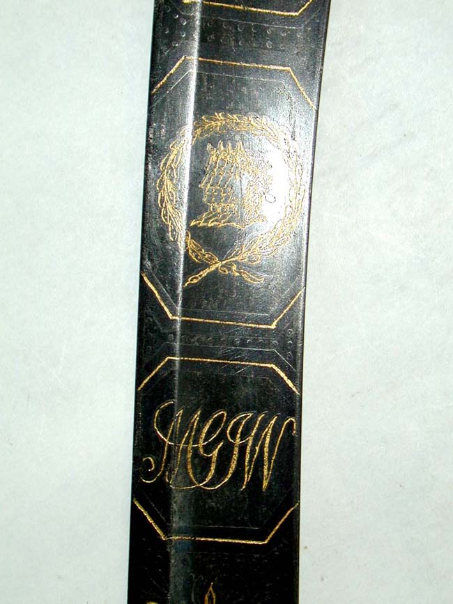 A Fine American Silver-Hilted Mounted Officer's Saber circa 1810-1815 — image 8