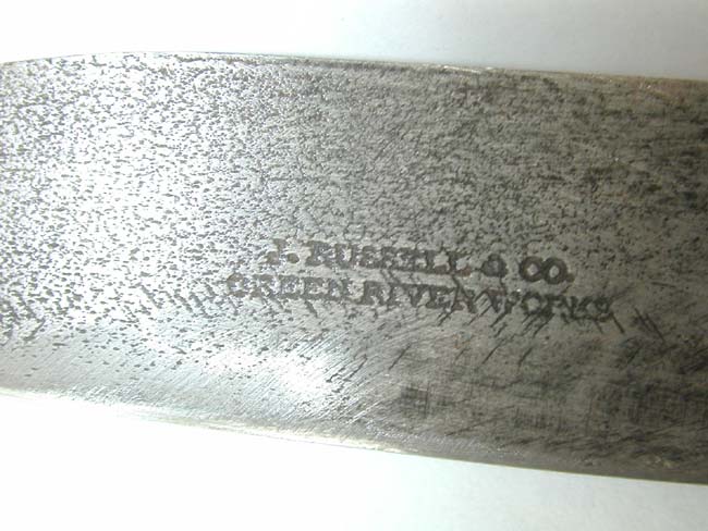 A 19th century American "Mountain Man's" utility knife marked "J.Russell & Co., Green River Works" circa 1840 — image 2
