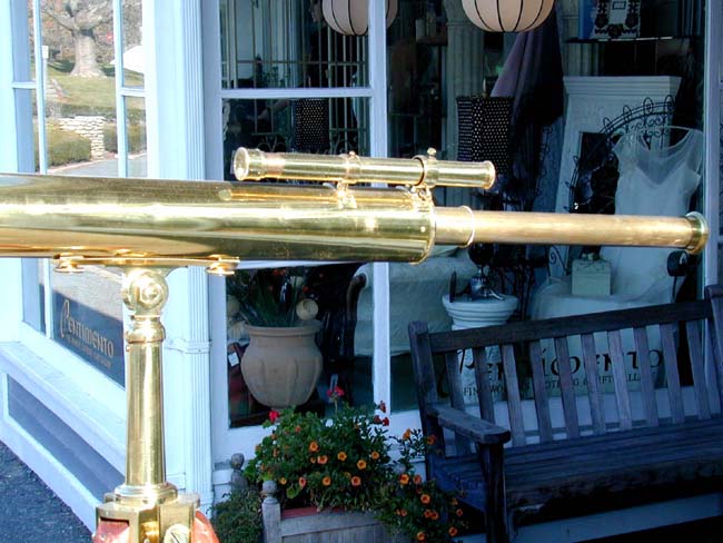 A Fine Mid 19th century Floor Standing Telescope with 3" Lens by Elliott Brothers of London circa 1850 — image 2