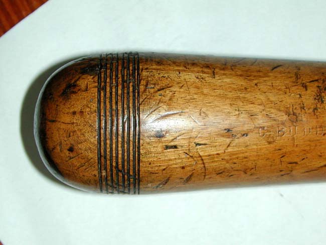 A Large Sailor-Made Lignum vitae Fid stamped "C. Budding" circa 1850 — image 2