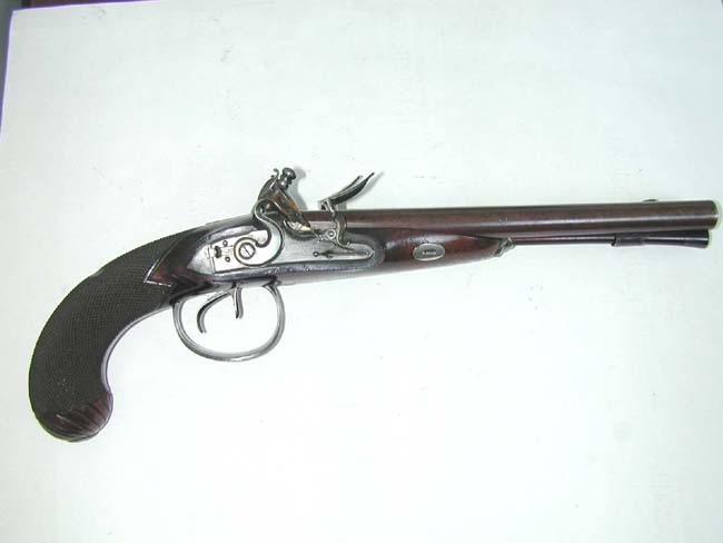 An Exceptionally Fine Double-Barrelled Flintlock Carriage Pistol by 'H.W. Mortimer, Gun-Maker to His Majesty,' circa 1795