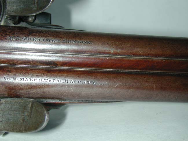 An Exceptionally Fine Double-Barrelled Flintlock Carriage Pistol by 'H.W. Mortimer, Gun-Maker to His Majesty,' circa 1795 — image 3