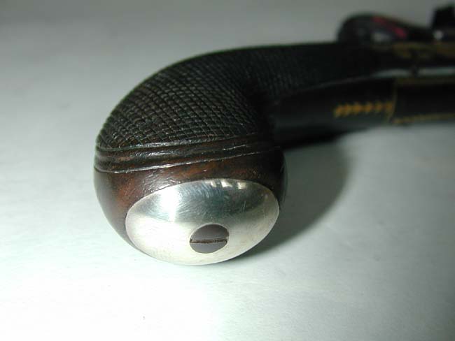 A Fine and Important Gold Inlaid Flintlock Box-lock Turn-off Pistol by John Manton & Son circa 1827 — image 6
