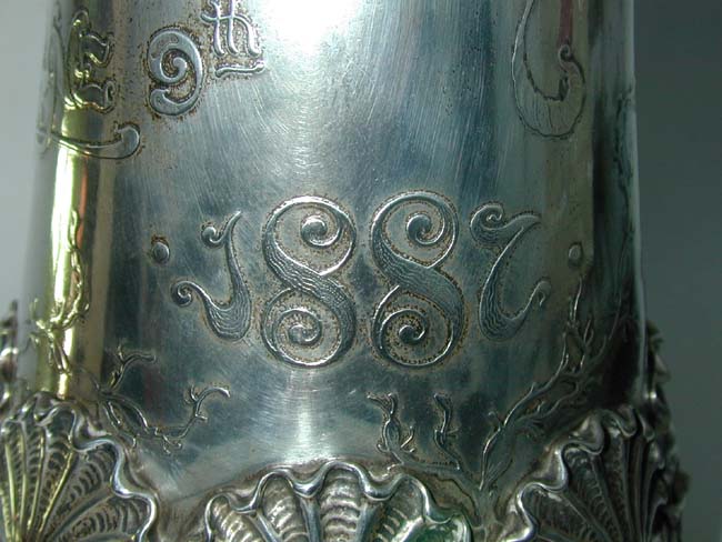 A Rare Silver Presentation Pitcher Won by the Sloop 'ATLANTIC' of the New York Yacht Club on June 9, 1887 — image 6
