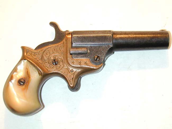 A Ballard .41 cal Single Shot DERINGER circa 1870.
