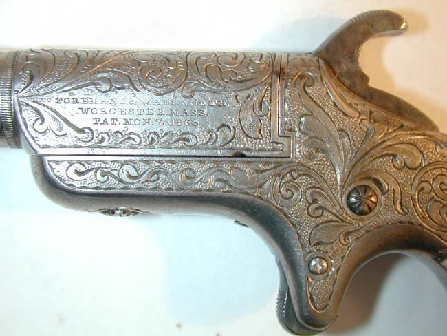 A Forehand & Wadsworth 1st Variation .41 cal. Single Shot DERINGER circa 1875. — image 4