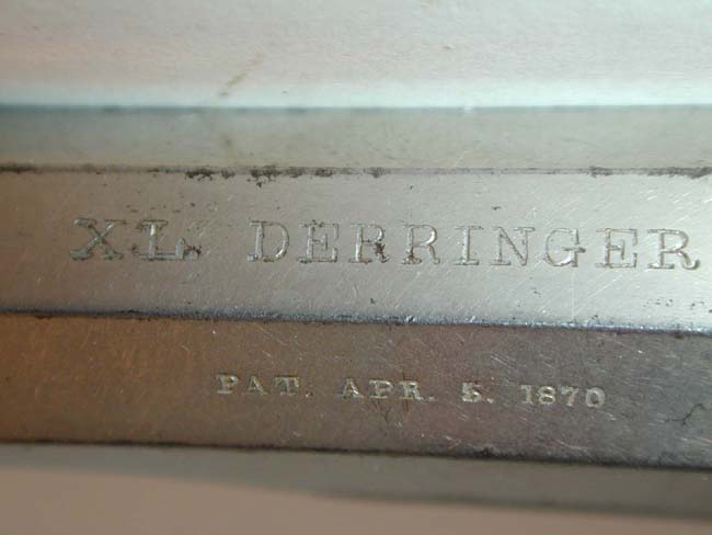 A Hopkins & Allen .41 cal. Single Shot XL DERINGER circa 1875 — image 3