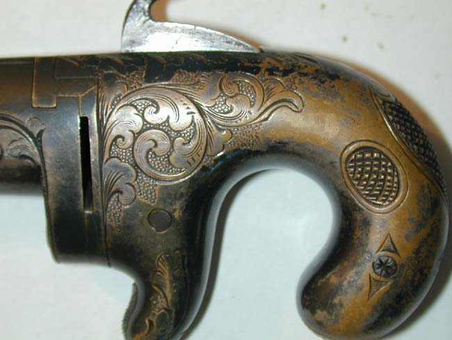 A Civil War era Moore's .41 cal. First Model/ 5th variation Single shot Deringer circa 1863 — image 3
