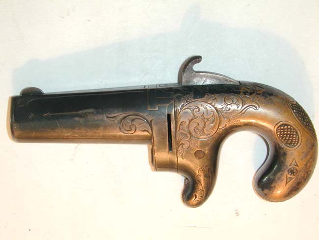 A Civil War era Moore's .41 cal. First Model/ 5th variation Single shot Deringer circa 1863 — image 2