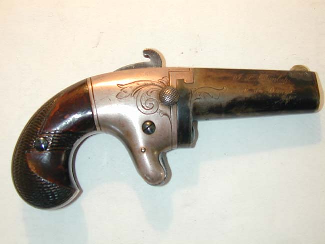 A National Arms Co. Presentation .41 cal. Single shot DERINGER circa 1865