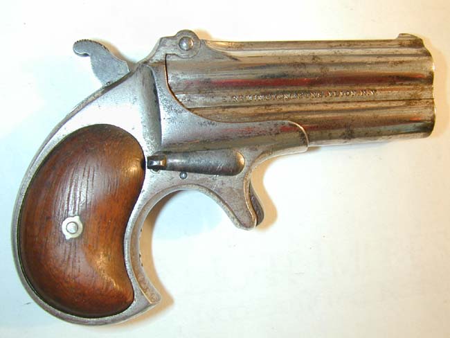 A RARE Remington 'Double Deringer' .41 cal. 1st Model--2nd variant circa 1867