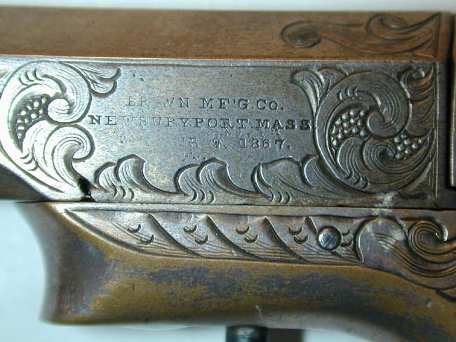 A 'Southerner' (Brown Mfg. Co.) .41 cal. Single Shot DERINGER circa 1867 — image 4
