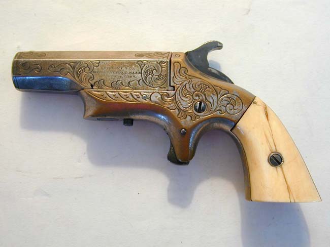 A 'Southerner' (Brown Mfg. Co.) .41 cal. Single Shot DERINGER circa 1867 — image 2