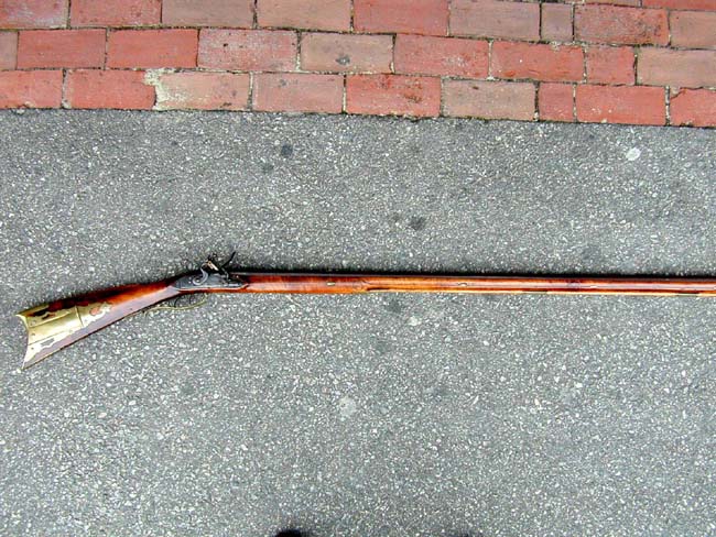 A Completely Original 'Kentucky' Flintlock Rifle by George Fisher of Shenandoah County, Virginia, circa 1820. — image 10