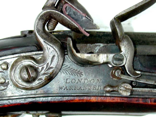 A Fine Late 18th century Relief Carved 'Kentucky' Rifle Attributed to Wolfgang Haga of Reading, Berks County, Pennsylvania, circa 1793. — image 5