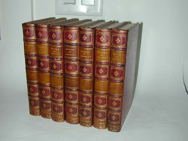 A Seven Volume Set of the Works of Charles Kingsley Published by MacMillan in 1881