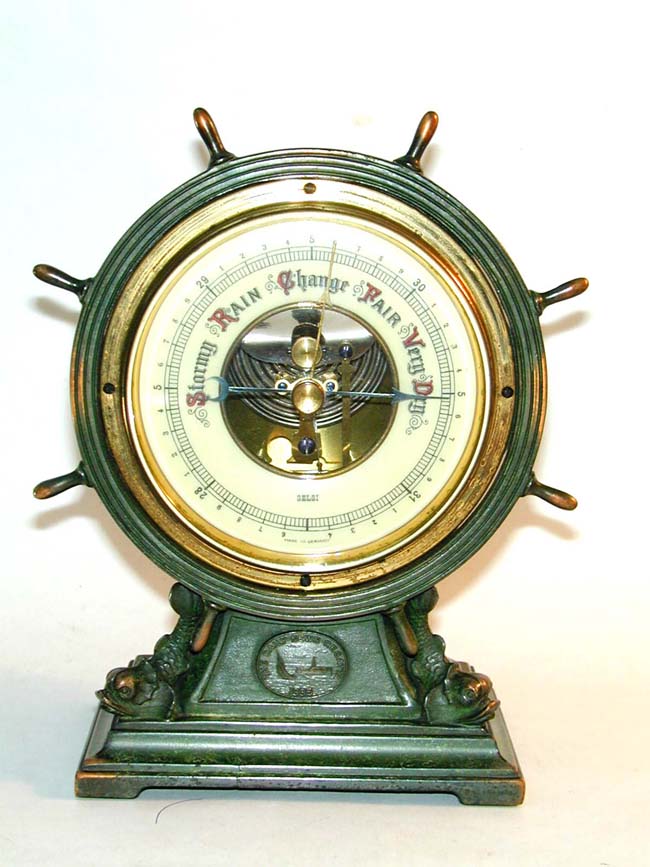 A Magnificent Bronze Aneroid Barometer Presented by the CHICAGO DAILY NEWS for the 1935 Regatta. — image 3