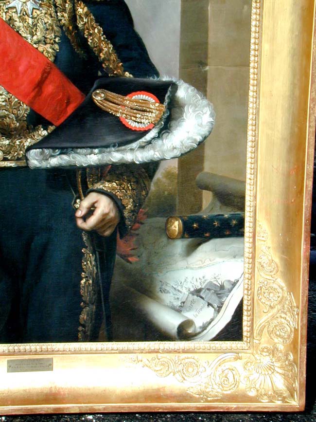 A Portrait of Admiral The Comte Truguet by Paulin-Jean-Baptiste Guerin dated 1832. — image 4