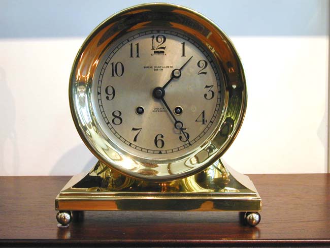 A fine Chelsea Ship's Bell "COMMODORE" Model retailed by 'Shreve Crump & Low' of Boston in 1921 — image 3