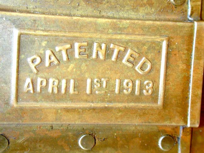 A Rare All Brass American Combination Port and Starboard Running Lamp by TRIPLEX circa 1913 — image 3