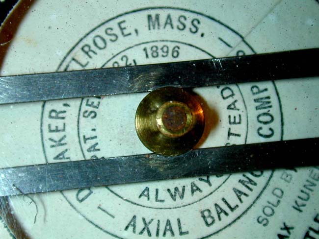 An extremely nice Boxed Ships' Compass by Baker, Melrose, Mass, circa 1896. — image 4