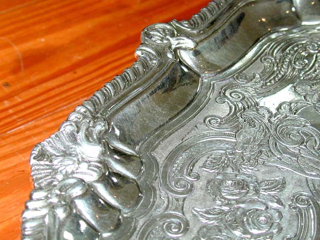 A Regency Irish Silver Presentation Salver by William Nowlan, Dublin, 1818 — image 4