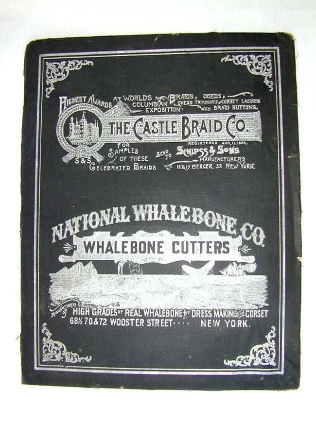 A RARE and Specially produced 'World's Columbian Exposition' Advertisement Broadside for 'The National Whalebone Company' circa 1892-1893. — image 2