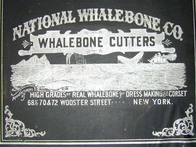 A RARE and Specially produced 'World's Columbian Exposition' Advertisement Broadside for 'The National Whalebone Company' circa 1892-1893.