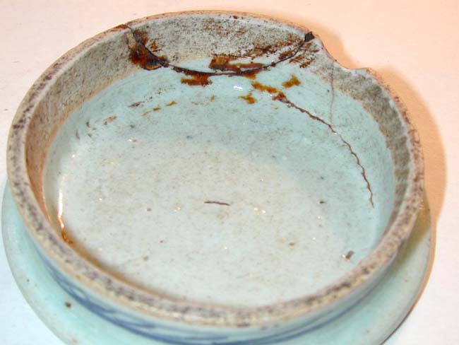 An Early 19th century Chinese Export Porcelain Ginger Jar with what is probably the original lid — image 3