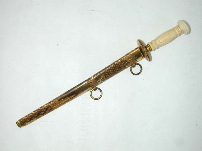 An Early 19th century British Navy 'Midshipman's' Dirk circa 1800-1820