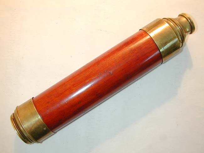 A Very Fine 19th Century Three-Draw Telescope by David Osborne, London, circa 1825-1830