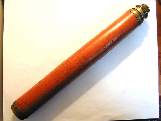 A Late 18th Century Single-Draw Telescope By Thomas Parnell, E. Smithfield, London, circa 1793-1800