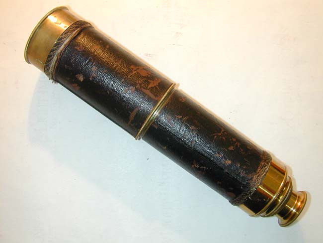 A Civil War Period U.S. Army Signal Corp Four-Draw Telescope circa 1860