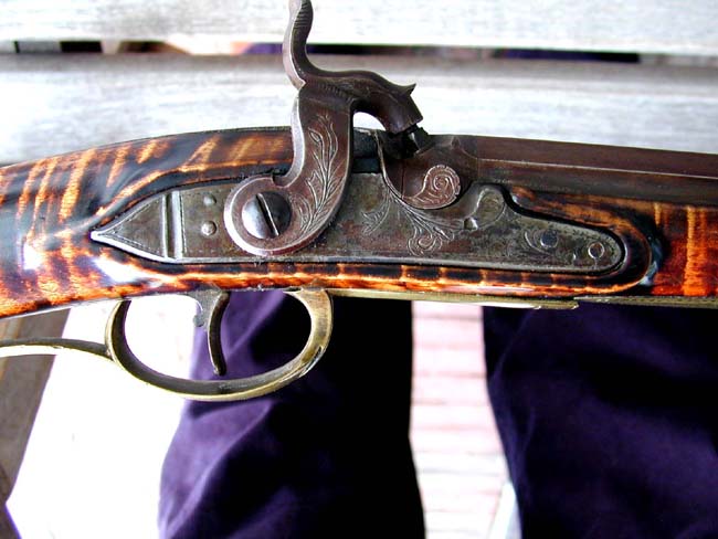 An Exceptionally Fine Pennsylvania Longrifle Attributed to Samuel States, Lehigh County, PA, circa 1820-1825. — image 3