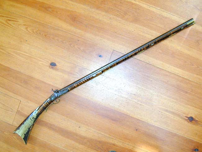 An Exceptionally Fine Pennsylvania Longrifle Attributed to Samuel States, Lehigh County, PA, circa 1820-1825. — image 2