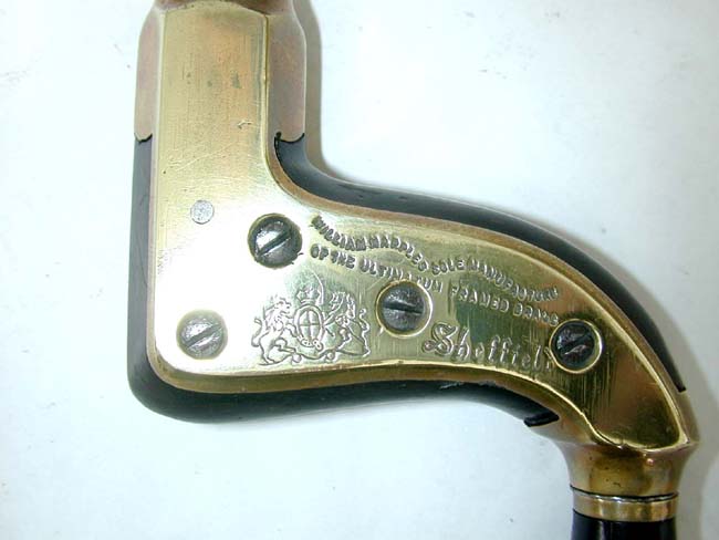 A Fine late 19th century Brass-Mounted Ebony "SHEFFIELD" Brace circa 1880 — image 2