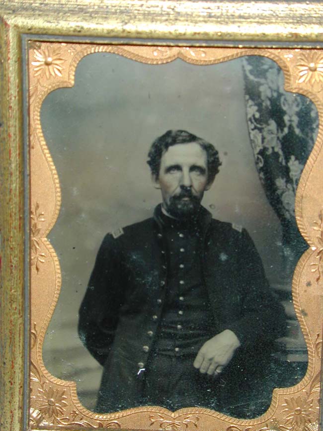 A Civil War Photograph of a Union Army Officer circa 1863