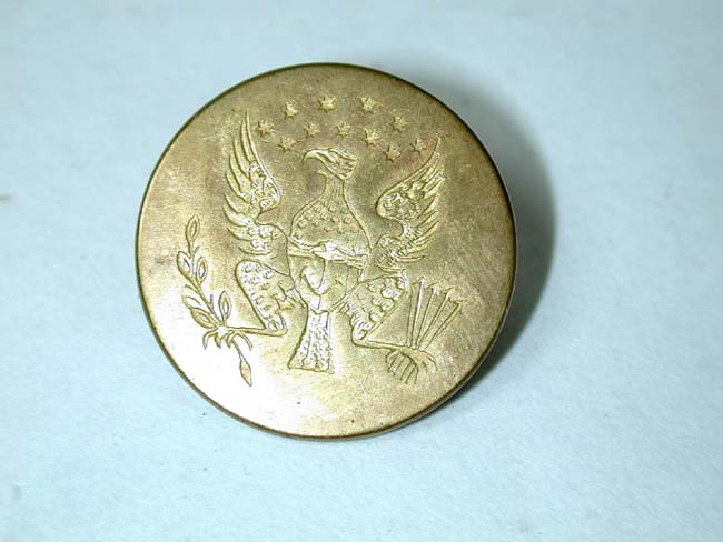 The Earliest Known Official U. S. Navy Department Uniform Button c. 1795-1805