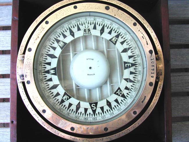 A Large Early 20th Century Boxed 'Ritchie of Boston' Ship's Compass — image 2