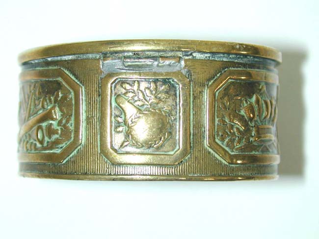 A Rare Admiral Lord Nelson engraved Memorial Brass Tobacco box circa 1805-1810 — image 5