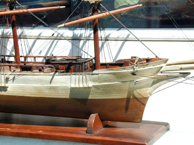 A Wonderful Sailor-Made Folk Art Ship Model circa 1880 — image 3