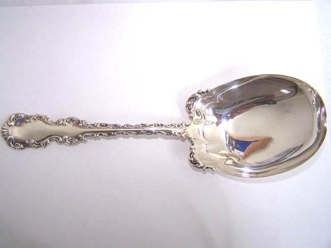A Sterling Silver Serving Spoon dated 1900