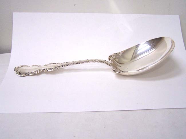 A Sterling Silver Serving Spoon dated 1900 — image 2