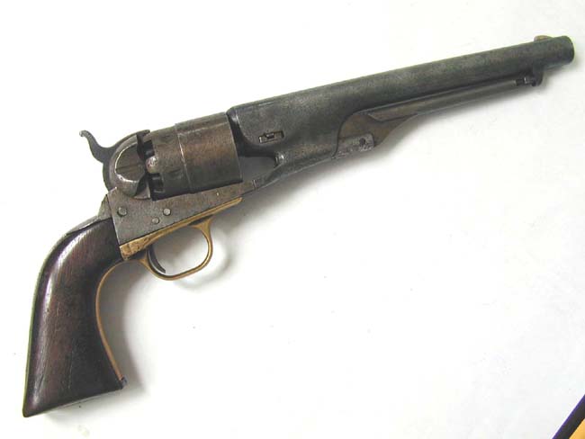 Historic Civil War Model 1860 Colt Army Revolver Carried By Medal Of Honor Winner