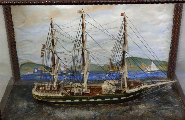 Sailor-Made Waterline Model of the Fully Rigged Ship 'Sobraon' circa 1870 — image 2