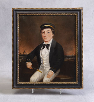 Midshipman circa 1865 (Oil on Canvas)