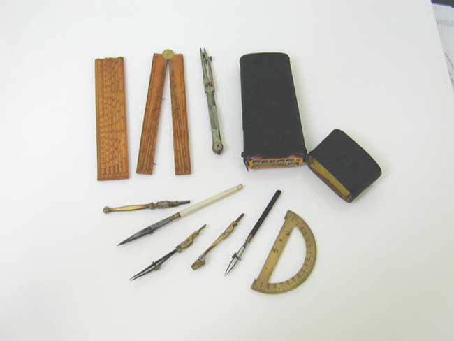 A Late 18th or Early 19th Century Navigator's Instrument Set