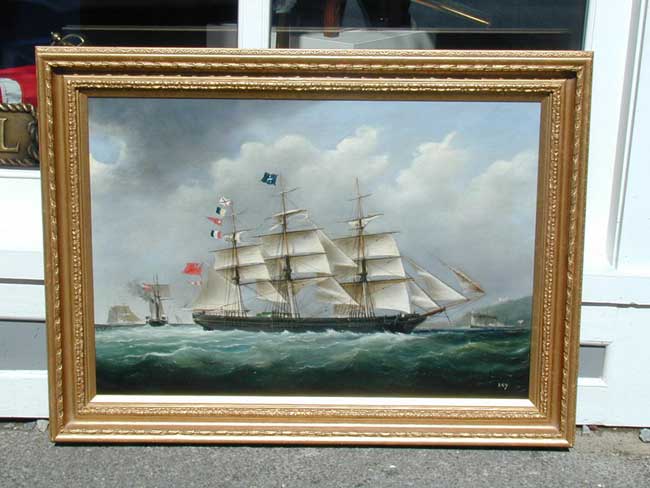 A Fine Ship's Portrait of the 'Sea King' by Benjamin Loy circa 1865 — image 2